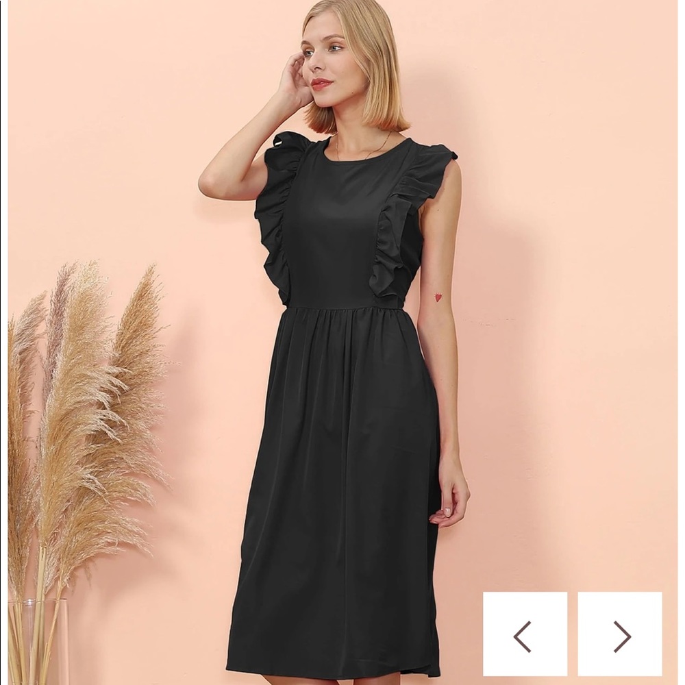 NWT Anna-Kaci everyday ruffle dress